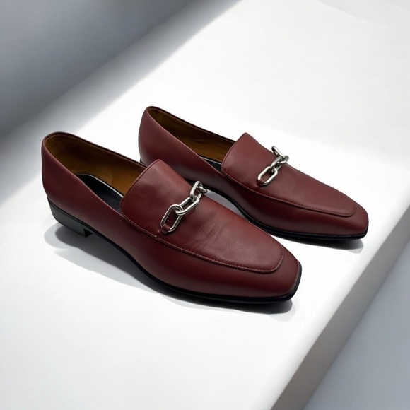 rag & bone Shoes - Rag and Bone Russet (Red/Brick) Aslen Chain Loafer Size 41 NWOT